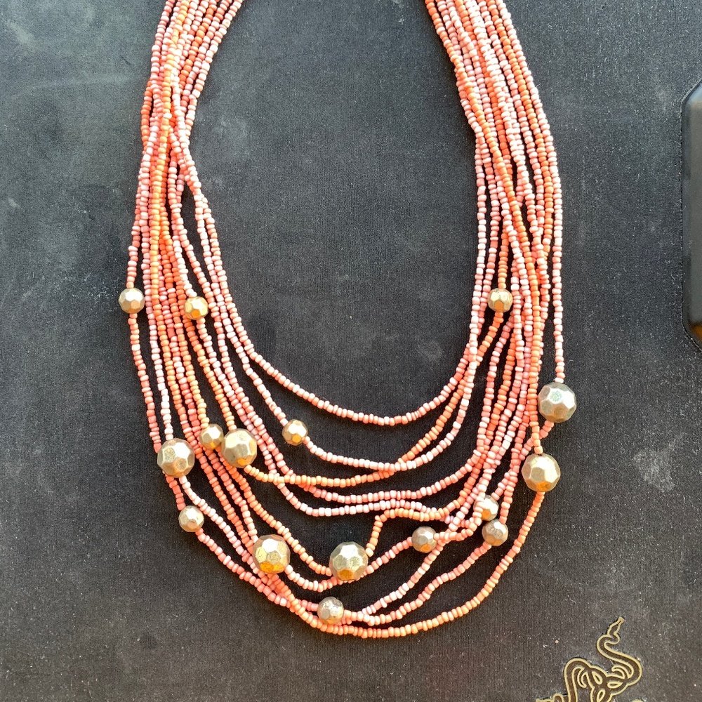 Unique Bali Coral Necklace